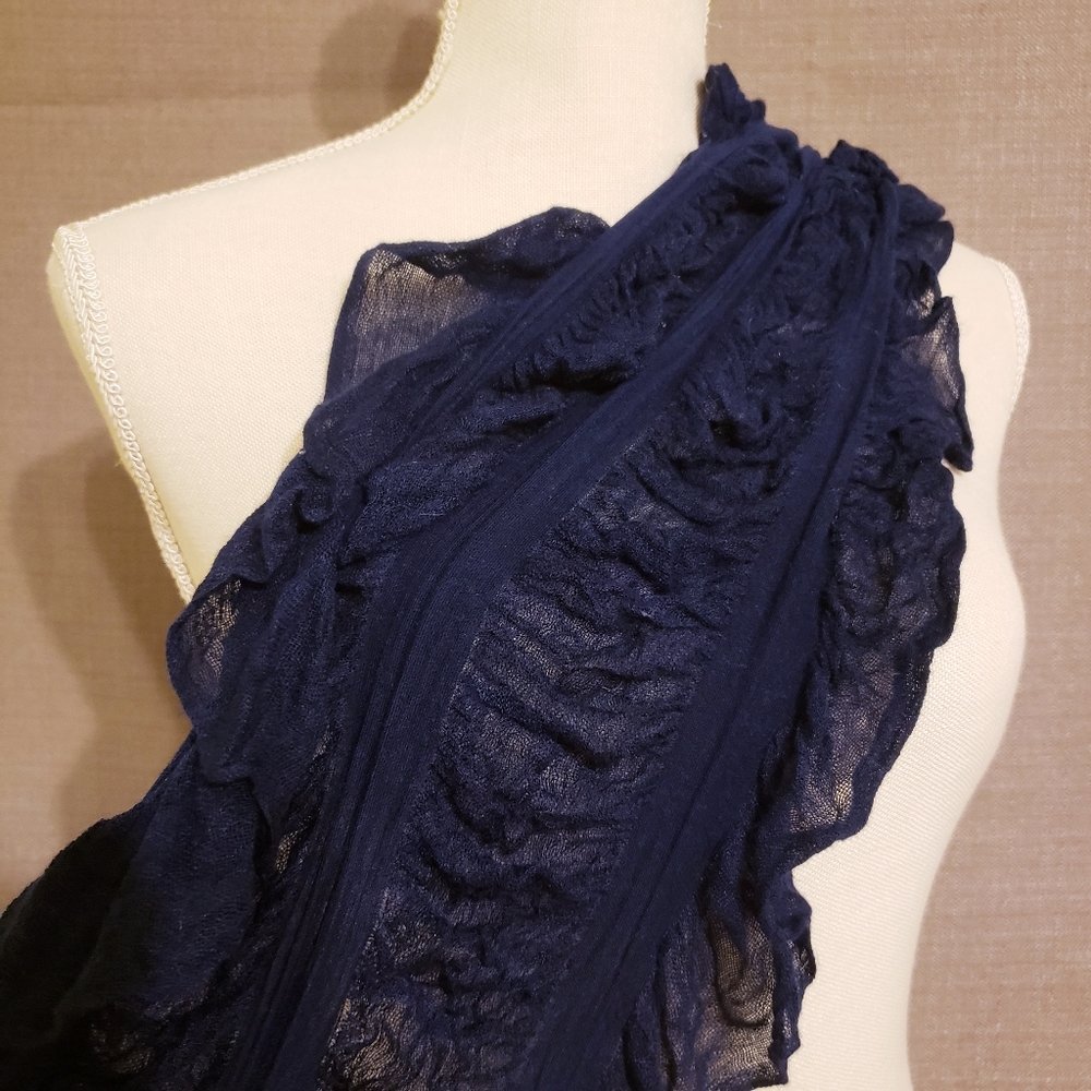 Ruffle Waterfall Scarf